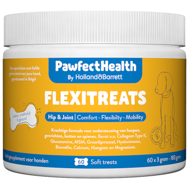 Holland & Barrett PawfectHealth Flexitreats Hip & Joint Hond - 60 soft treats image 1