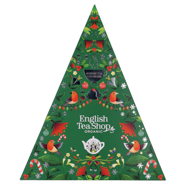 English Tea Shop Green Triangular Adventskalender - 25 theezakjes image 1