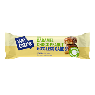 WeCare Lower Carb Bar Caramel Choco Peanut - 35g