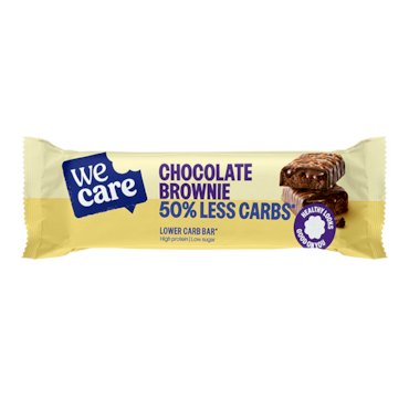 WeCare Lower Carb Chocolate Brownie Reep - 60g