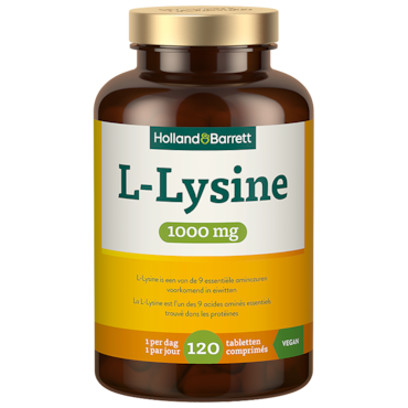 Holland & Barrett L-Lysine 1000mg - 120 tabletten image 1