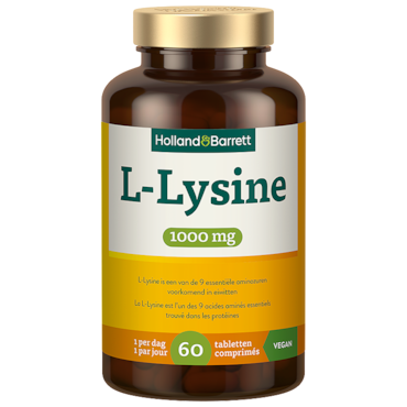 Holland & Barrett L-Lysine 1000mg - 60 tabletten image 1