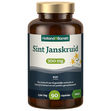 Holland & Barrett Sint Janskruid 300mg - 90 capsules image 1