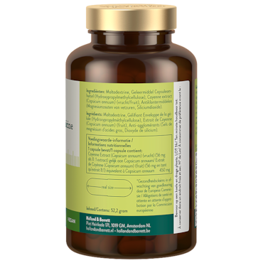 Holland & Barrett Cayenne Bevat Van Nature Capsaïcine 450mg - 90 capsules image 2