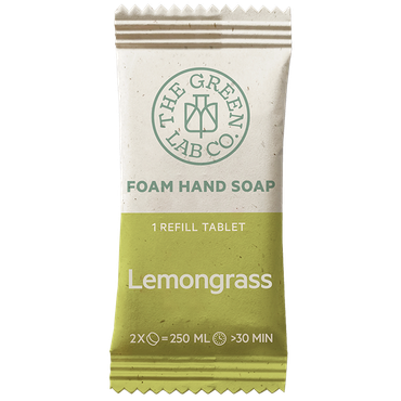 The Green Lab Handzeep Navultablet Lemongrass - 1 tablet