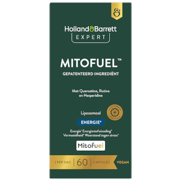 Holland & Barrett Expert Mitofuel™ Gepatenteerd Ingrediënt Met Quercetine, Rutine En Hesperidine Liposomaal - 60 capsules image 1