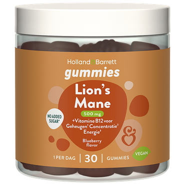 Reviews over Holland & Barrett Lion's Mane Gummies - 30 gummies