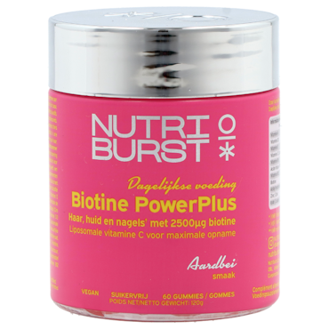 Nutriburst Biotine PowerPlus - 60 gummies image 1