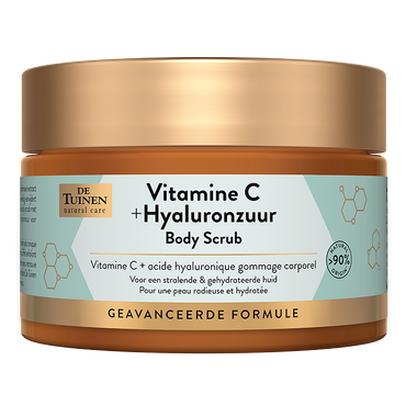 Reviews over De Tuinen Vitamine C + Hyaluronzuur Body Scrub - 200ml