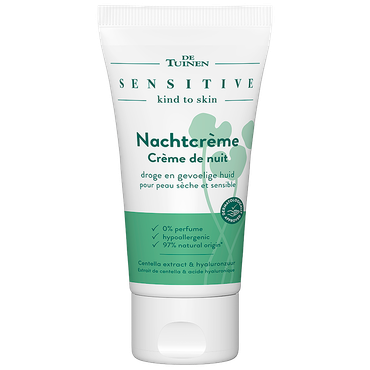Reviews over De Tuinen Sensitive Nachtcrème - 50ml