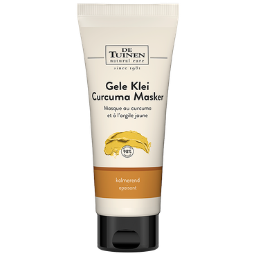 Reviews over De Tuinen Gele Klei Kurkuma Masker - 100ml