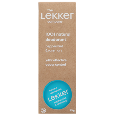 The Lekker Company Deodorant Pepermunt & Rozemarijn - 30g image 1