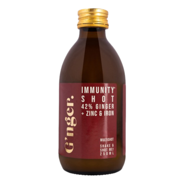 G’nger Immunity Shot 42% Gember + Zink & IJzer - 250ml image 1