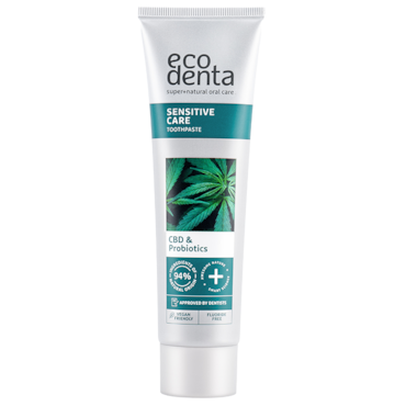 Ecodenta Sensitive Tandpasta Probiotica & CBD - 100ml image 3