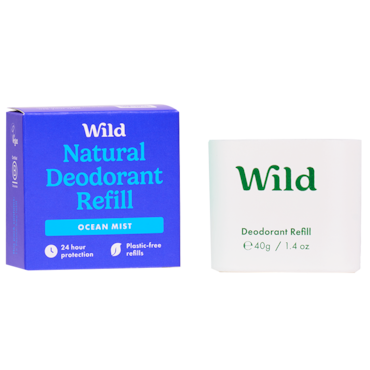 Wild Deodorant Ocean Mist Navulling - 40g image 2