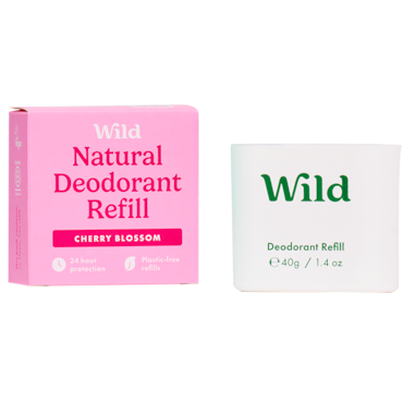 Wild Deodorant Cherry Blossom Navulling - 40g image 2