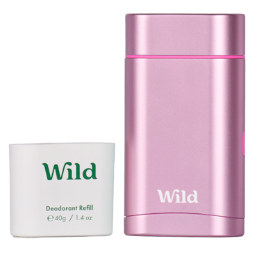 Wild Deodorant Pink + Cherry Blossom - 40g image 2