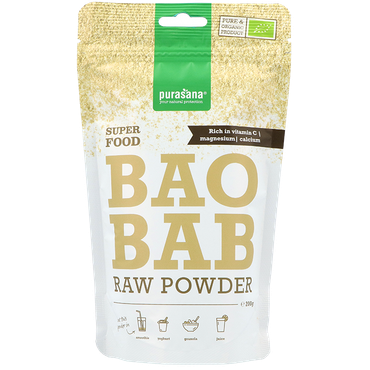 Reviews over Purasana Baobab Poeder - 200g
