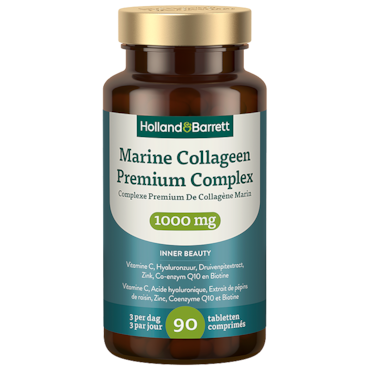 Holland & Barrett Marine Collageen Premium Complex 1000mg - 90 tabletten image 1