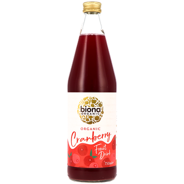 Reviews over Biona Organic Cranberry Fruit Drink - 750ml
