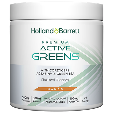 Reviews over Holland & Barrett Premium Active Greens Mango - 300g