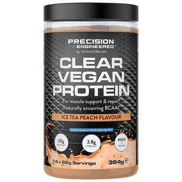 Reviews over Precision Engineered Clear Vegan Protein Ice Tea Peach - 364g