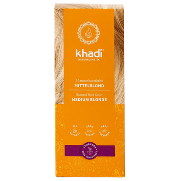 Khadi Haarkleuring Medium Blond - 100g