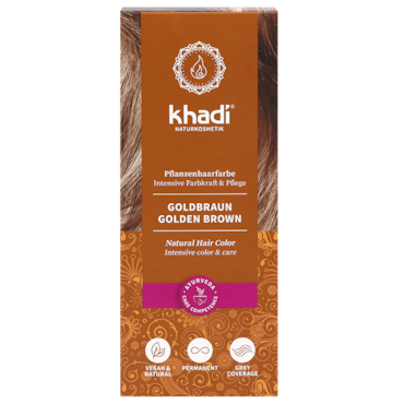 Khadi Haarkleuring Golden Brown  - 100g image 1