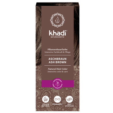 Khadi Haarkleuring Ash Brown - 100g