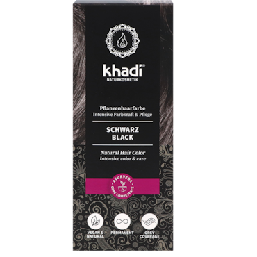 Khadi Haarkleuring Black - 100g image 1