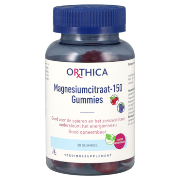 Orthica Magnesiumcitraat 150mg – 30 gummies image 1