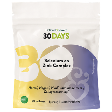 Reviews over Holland & Barrett 30DAYS Selenium En Zink Complex - 30 tabletten