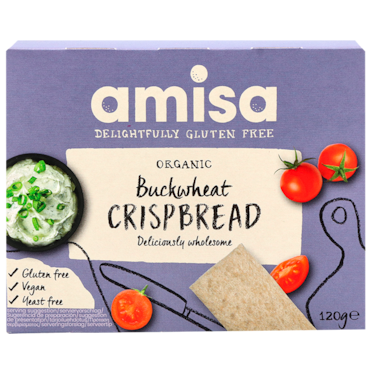 Amisa Boekweit Crackers - 120g image 1