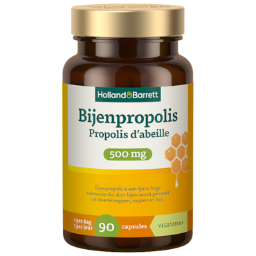 Holland & Barrett Bijenpropolis 500mg - 90 capsules image 1