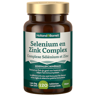 Holland & Barrett Selenium En Zink Complex - 120 tabletten image 1