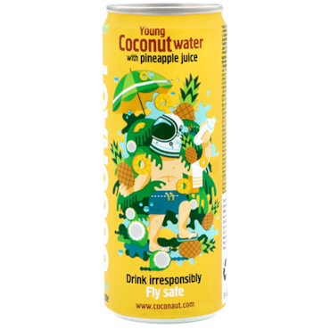 Coconaut Kokoswater Met Ananassap - 320ml image 1