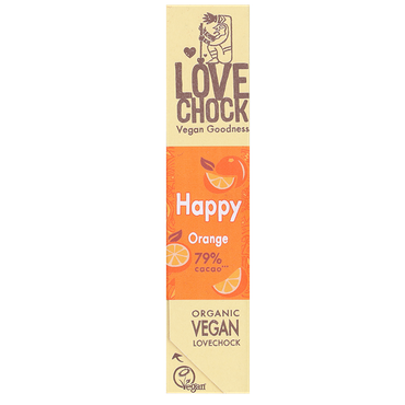 Reviews over Lovechock Happy Orange 79% Cacao - 40g