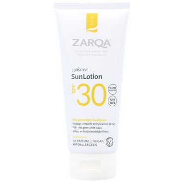 Reviews over ZARQA Sensitive Sunlotion SPF30 - 100ml