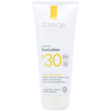 Reviews over ZARQA Sensitive Sunlotion SPF30 - 200ml