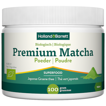 Holland & Barrett Premium Matcha Poeder Biologisch - 100g