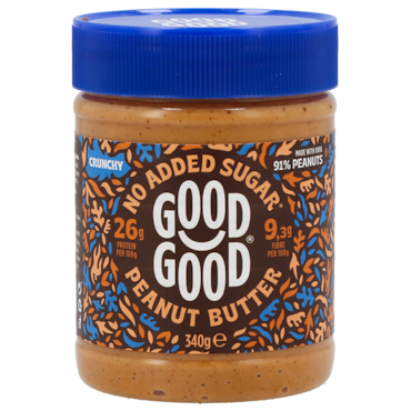 Good Good Pindakaas Crunchy - 340g image 1