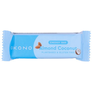 Reviews over OKONO Energy Bar Almond Coconut - 40g