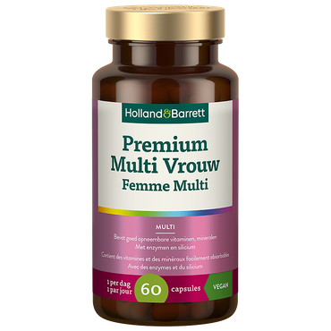 Reviews over Holland & Barrett Premium Multi Vrouw - 60 capsules