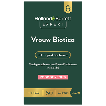 Reviews over Holland & Barrett Expert Vrouw Biotica - 60 capsules