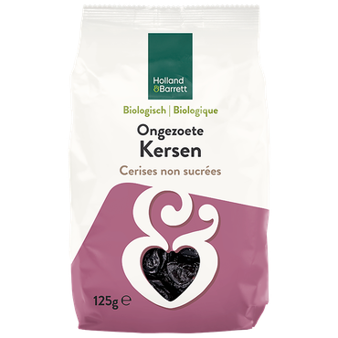 Reviews over Holland & Barrett Biologische Ongezoete Gedroogde Kersen - 125g