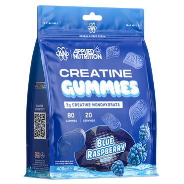 Reviews over Applied Nutrition Creatine Gummies Blue Raspberry - 80 gummies
