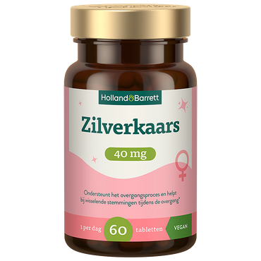 Holland & Barrett Zilverkaars 40mg - 60 tabletten