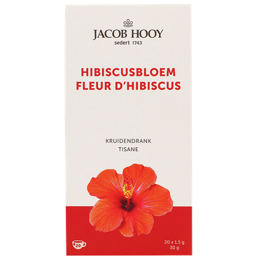 Reviews over Jacob Hooy Hibiscus Thee - 20 theezakjes