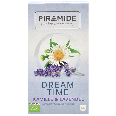 Reviews over Piramide Dream Time Kamille & Lavendel - 20 theezakjes