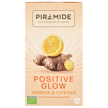 Reviews over Piramide Positive Glow Gember & Citroen - 20 theezakjes